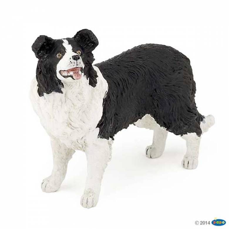 Border Collie Dog - Papo Animal Figure