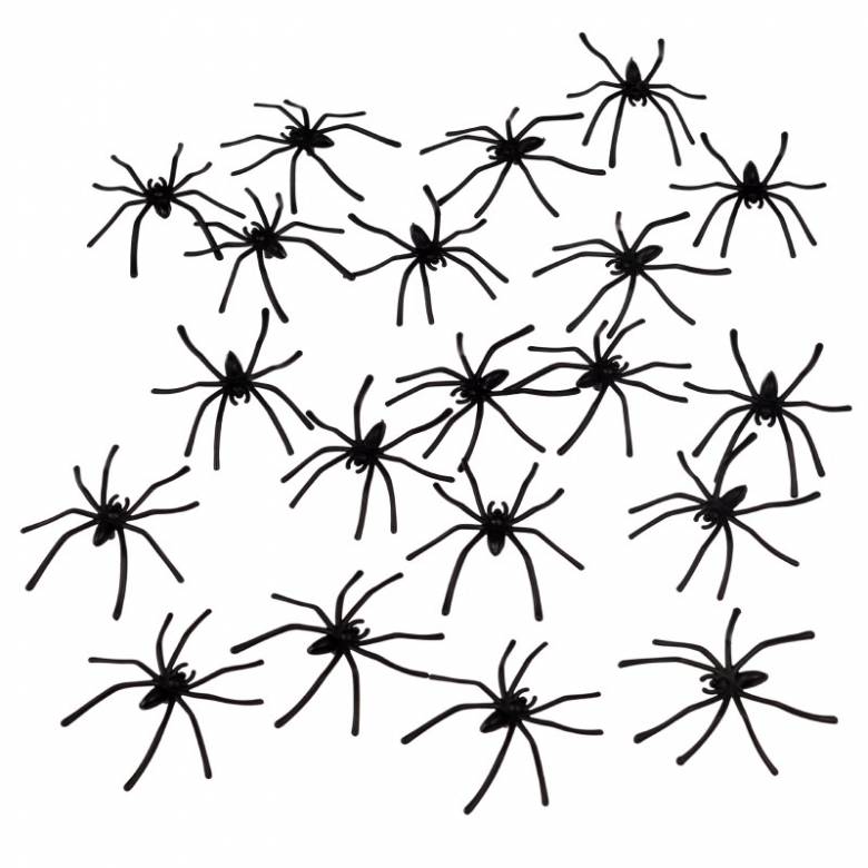 Box Of 20 Spiders Joke Toy 3+