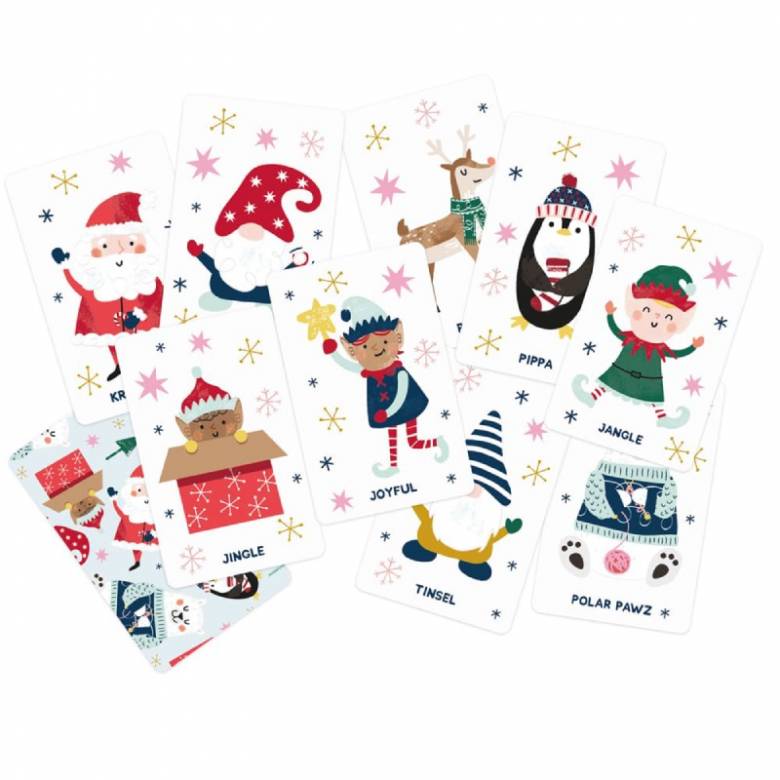 Box Of 6 Festive Snap Game Christmas Crackers