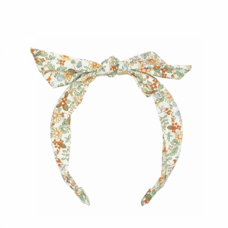 Bramble Print Tie Hairband