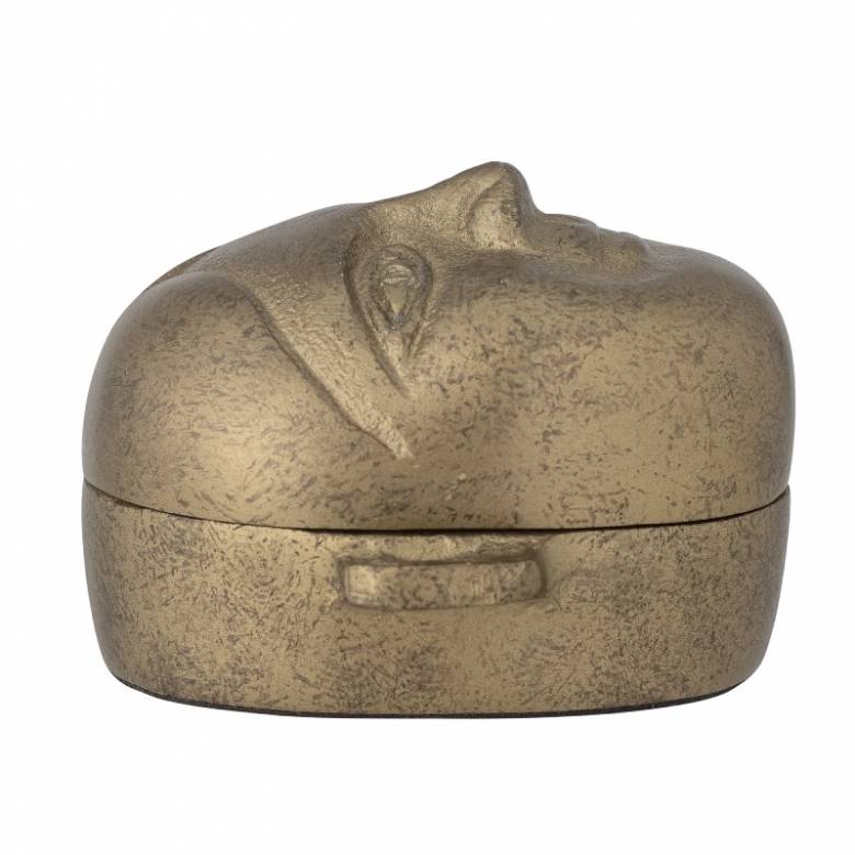 Brass Head Trinket Box