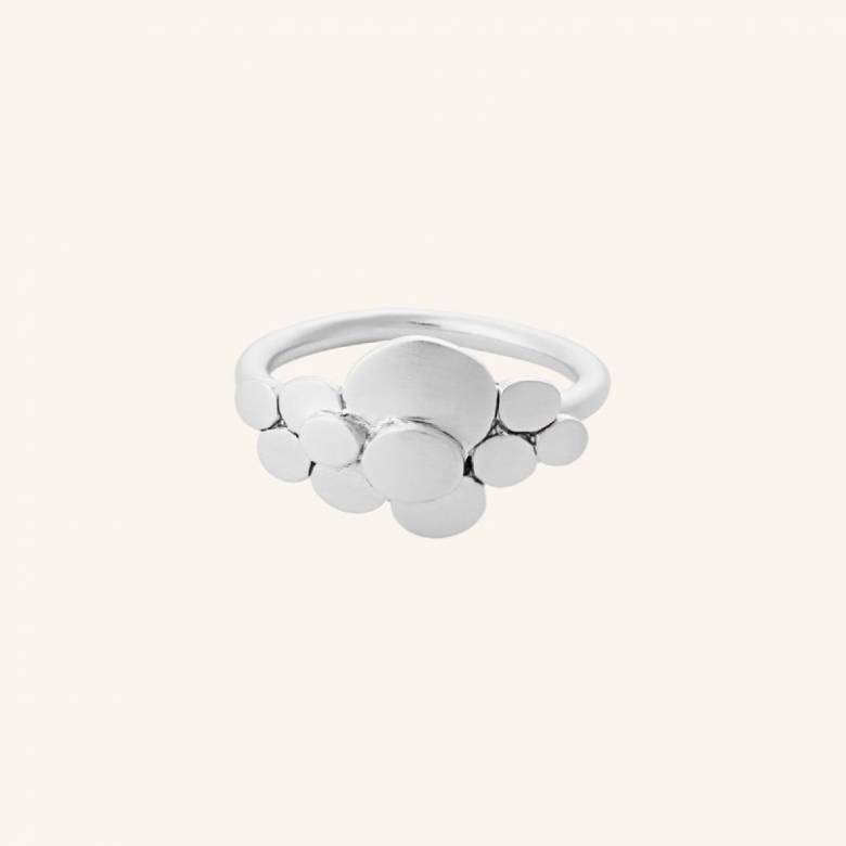 Bubbles Ring In Silver S52 By Pernille Corydon