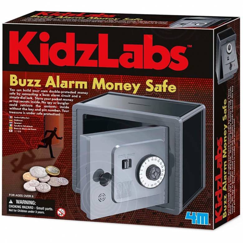 Buzz Alarm Money Safe Science Kit 8+