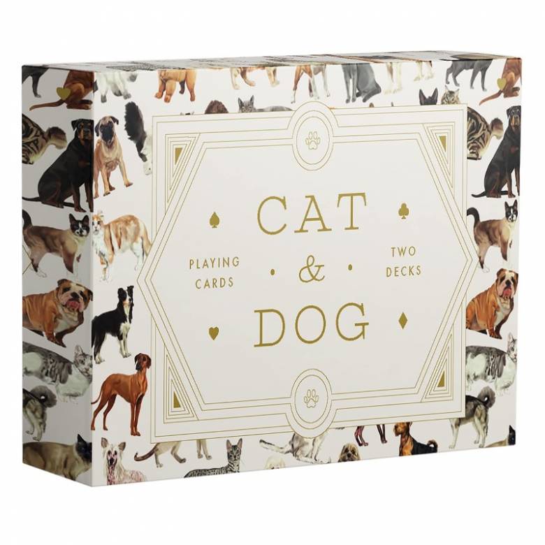 Cat & Dog Playing Cards - Set Of 2 Decks