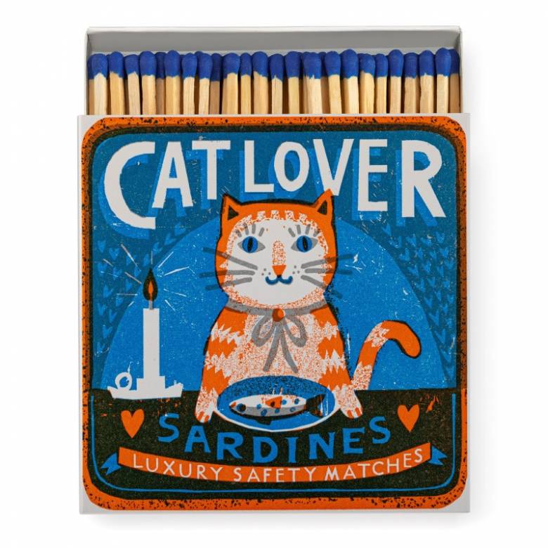 Cat Lover - Square Box Of Safety Matches