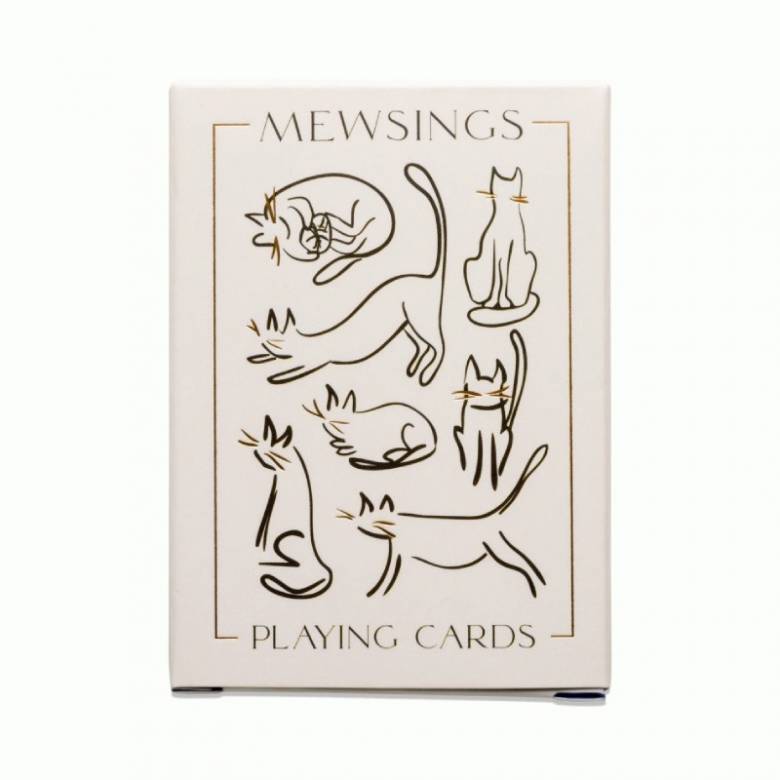Cats Mewsings - Set Of Playing Cards