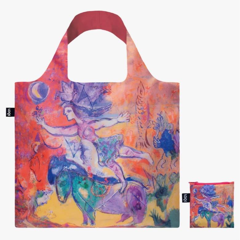 Chagall The Circus - Eco Tote Bag With Pouch
