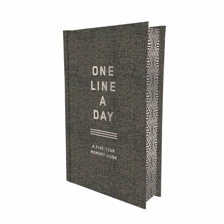 Charcoal Canvas One Line A Day: Five Year Memory Book