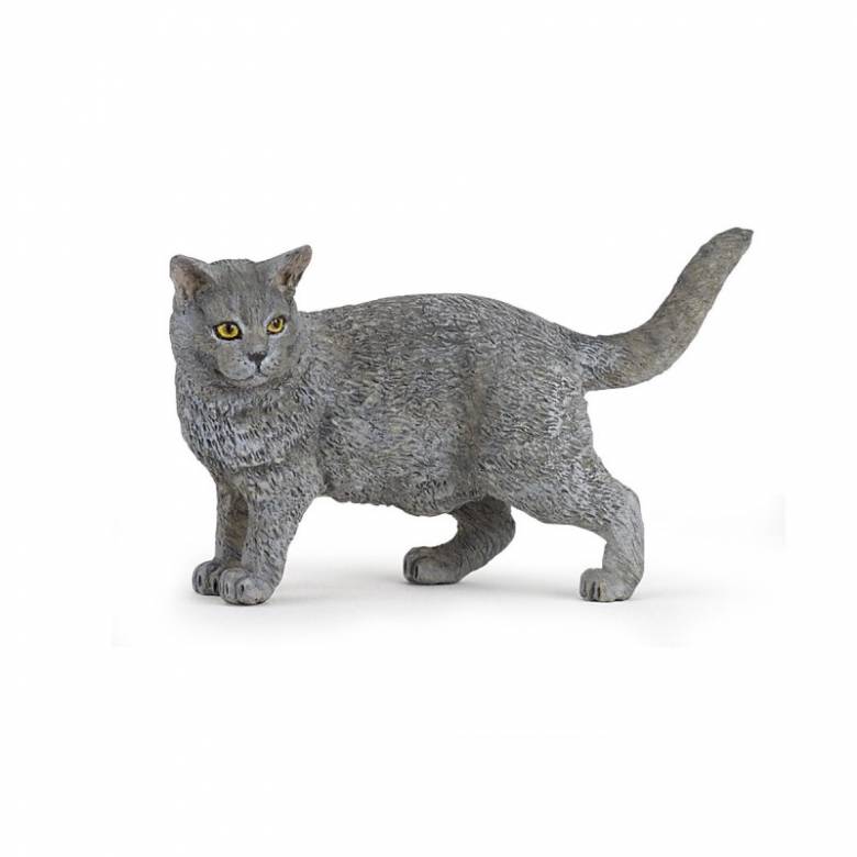 Chartreux Cat - Papo Animal Figure