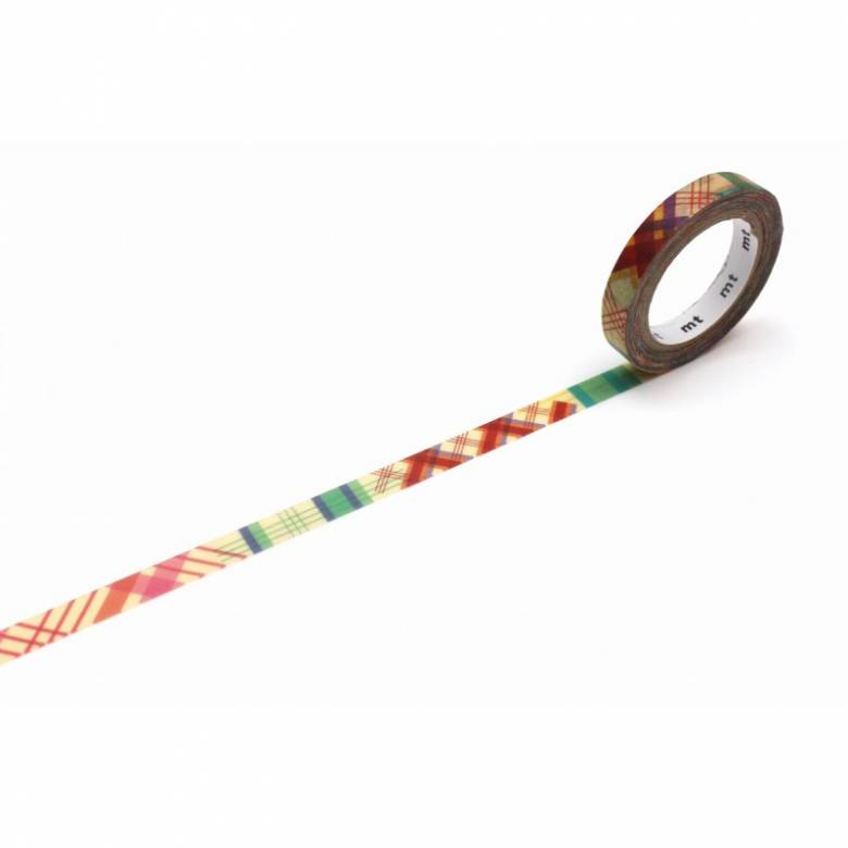 Check Line - Roll Of Washi Masking Tape