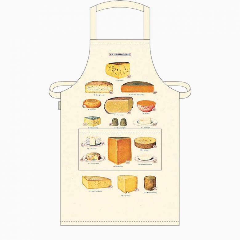 Cheese Cotton Apron with Gift Bag