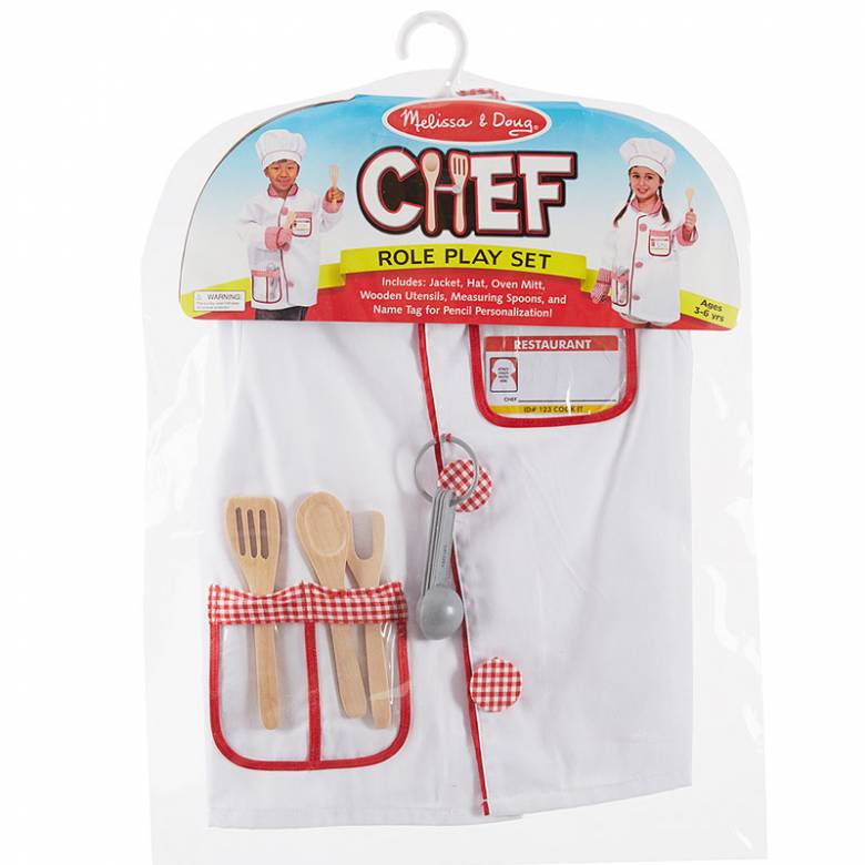 Fancy Dress Role Play Costume Set - Chef