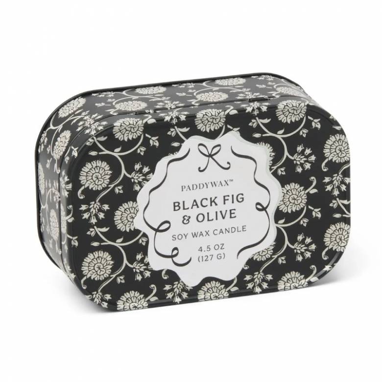 Cherie Candle In A Tin - Black Fig & Olive
