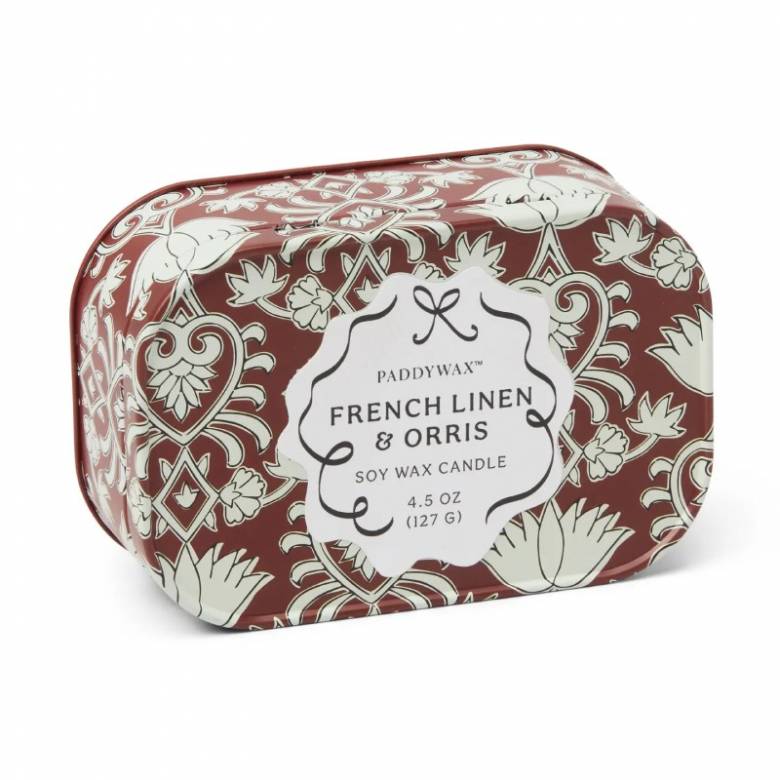 Cherie Candle In A Tin - French Linen & Orris