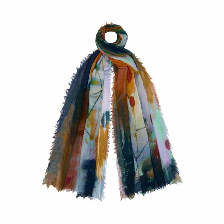 Chic Masterpiece Fine Wool Scarf By Jo Edwards