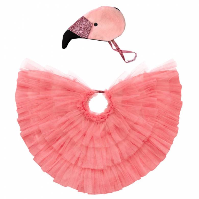 Children's Flamingo Fancy Dress Costume 3-6