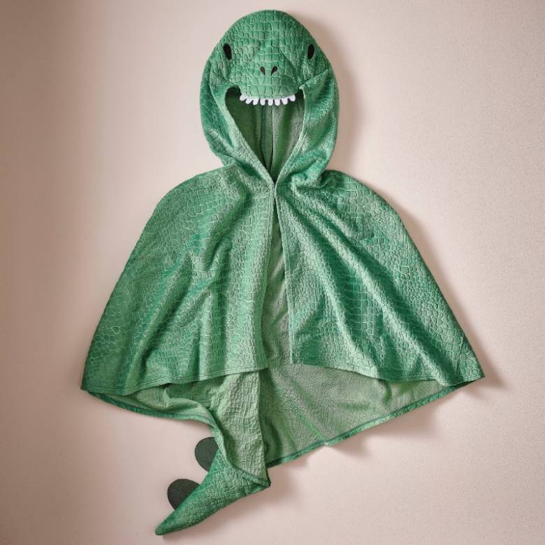Children's Green Dinosaur Costume Cape