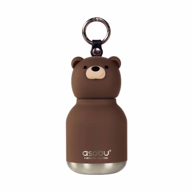Children's Mini Water Bottle - Brown Bear
