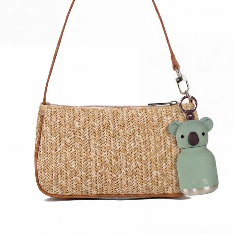 Children's Mini Water Bottle - Grey Koala