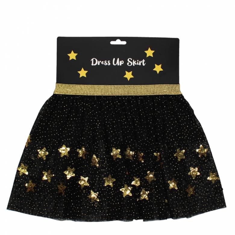Children's Skirt With Gold Stars