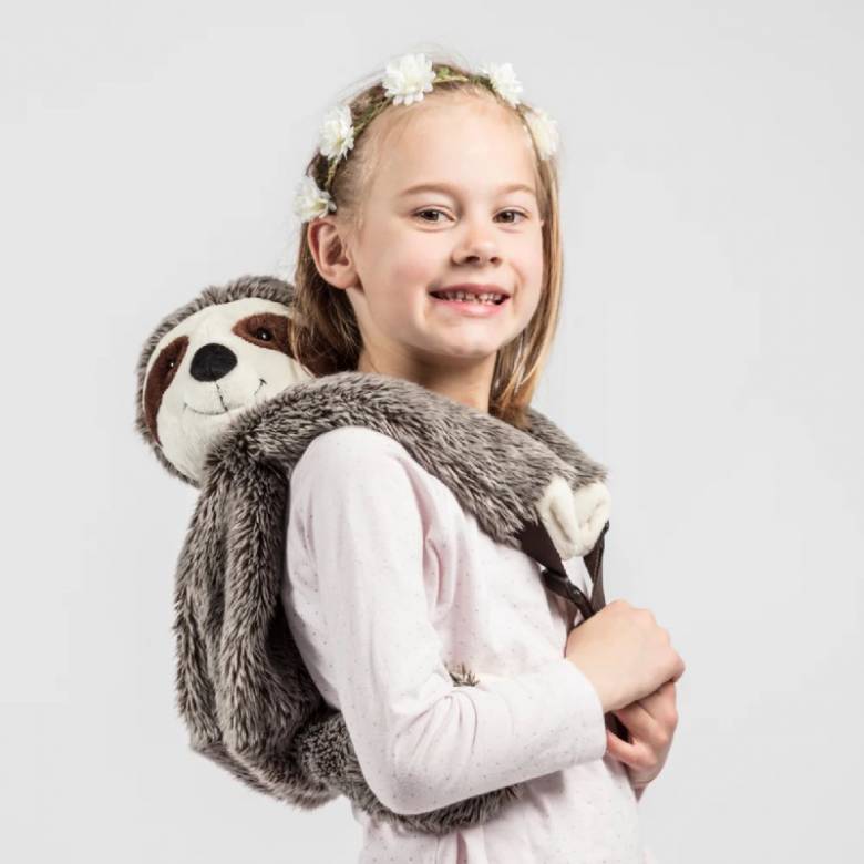 Children's Sloth Soft Toy Backpack 3+