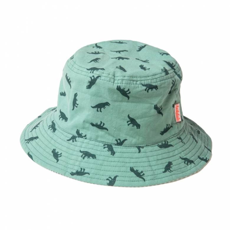 Children's T-Rex Reversible Sun Hat 3-6yrs