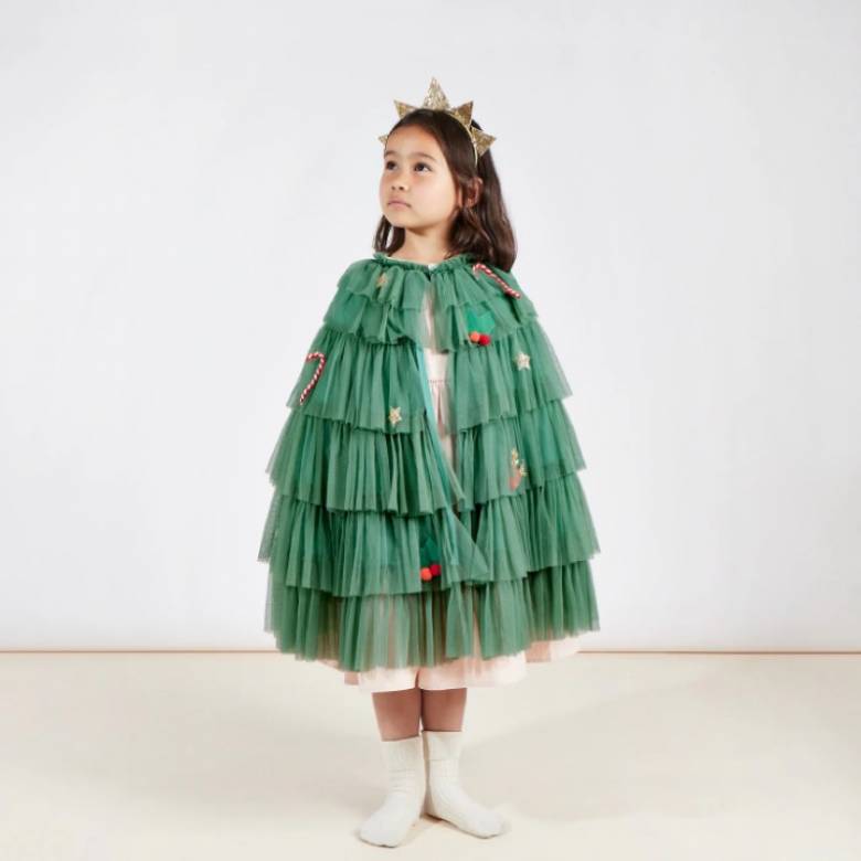 Children's Tree Cape Fancy Dress Costume 3-6