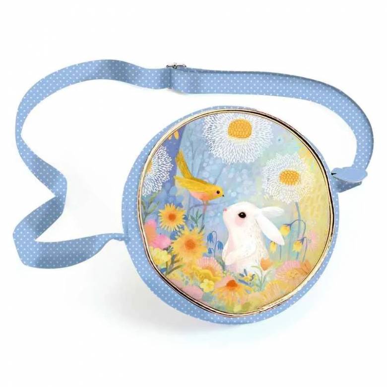 Children's White Rabbit Handbag By Djeco 4+