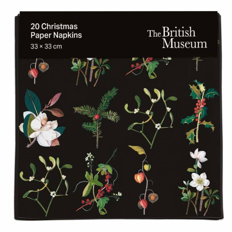 Christmas Foliage - Pack Of 20 Paper Napkins