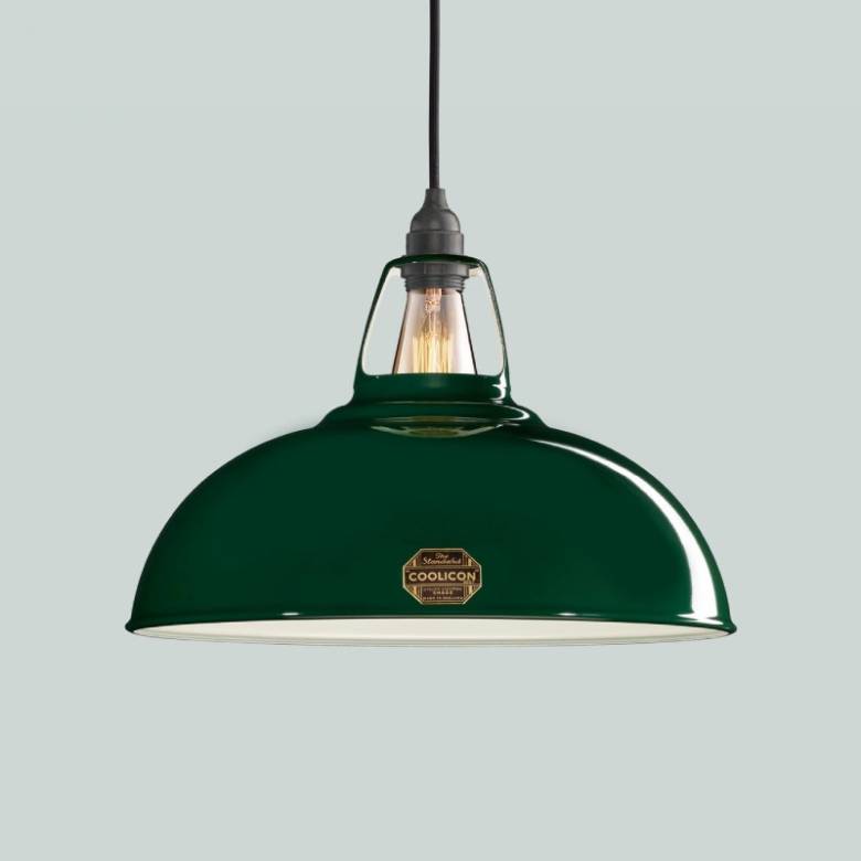 Classic Large Enamel Shade In Original Green By Coolicon