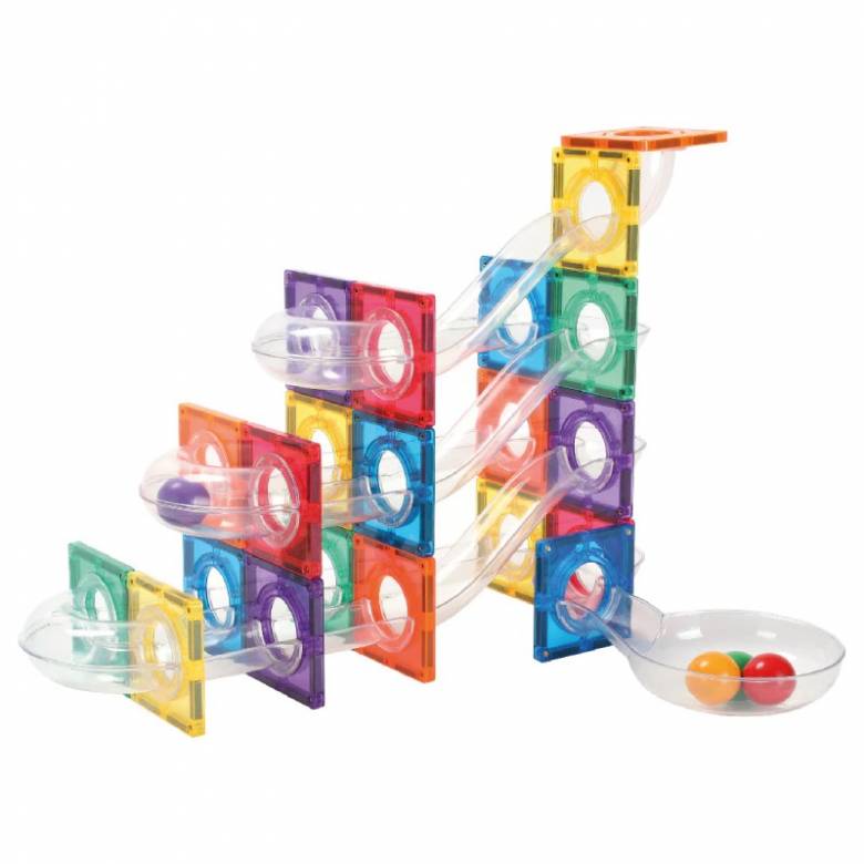 Cleverclixx Ball Run Compact Pack Intense Colours 60 Pieces 3+
