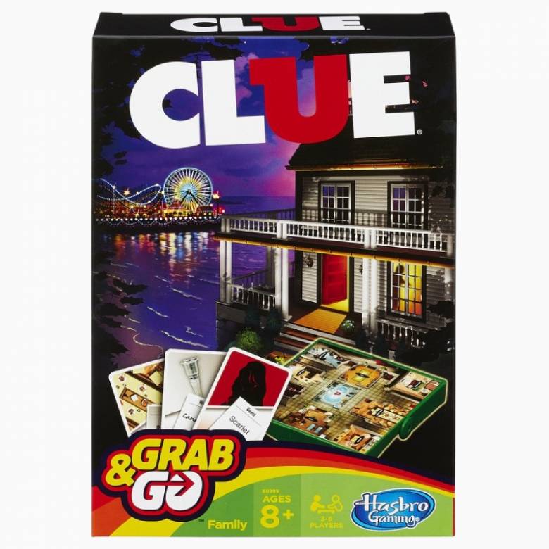Cluedo Grab & Go Travel Game 8+