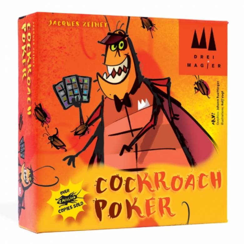 Cockroach Poker Card Game 8+