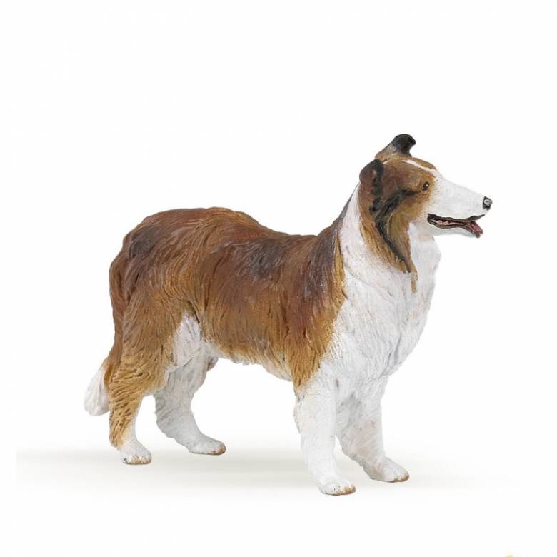Collie Dog - Papo Wild Animal Figure