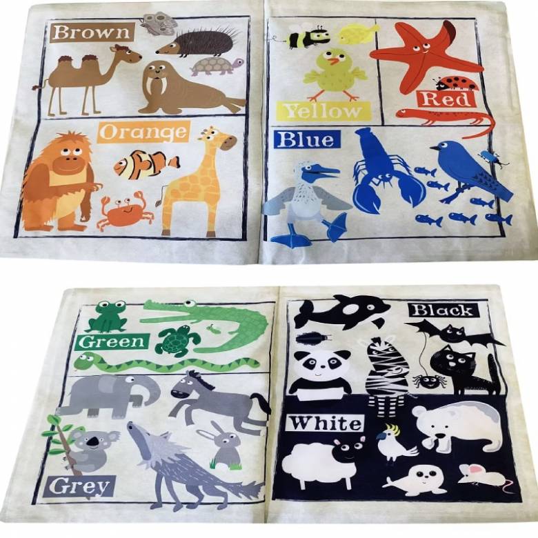 Colourful Creatures - Nursery Times Crinkly Newspaper Baby 0+