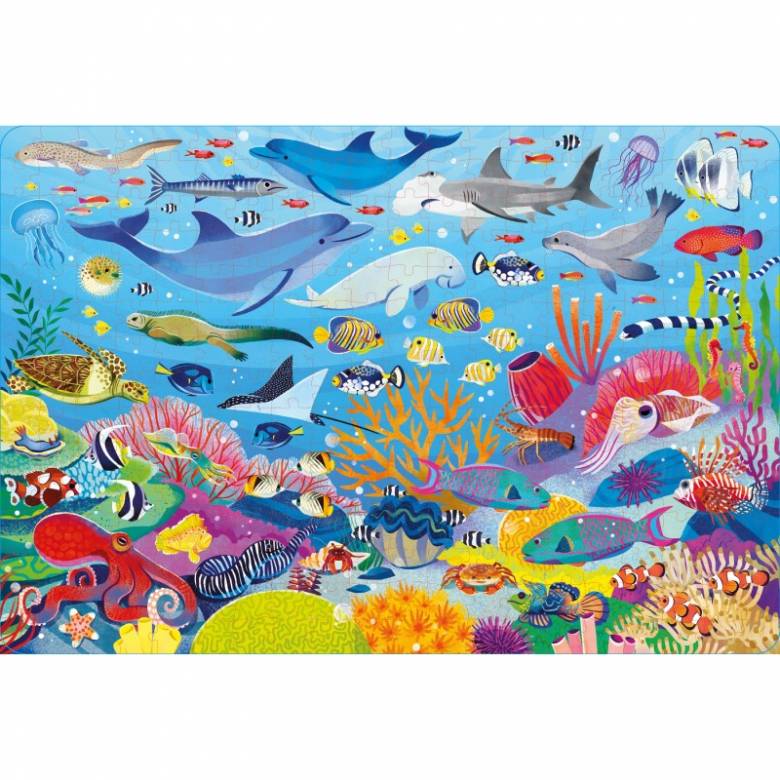 Coral Reef - 300 Piece Jigsaw Puzzle & Book