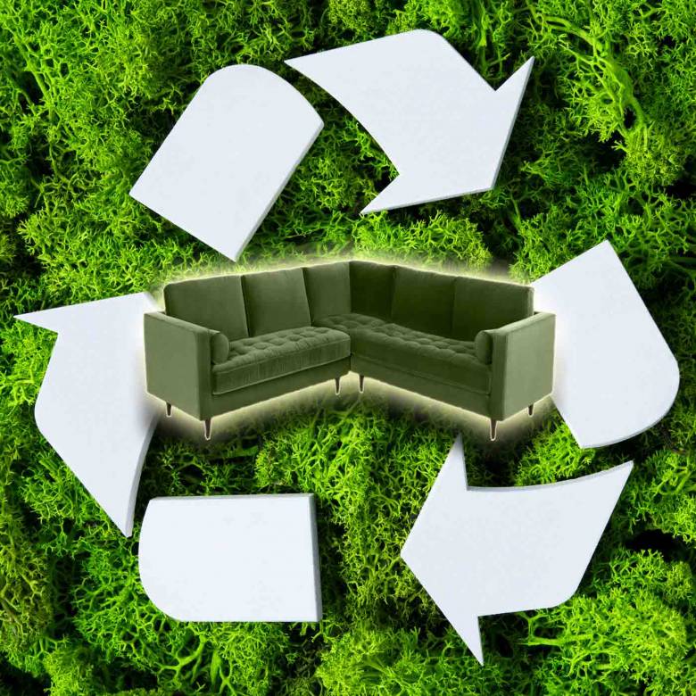 Corner Sofa - Furniture Disposal & Recycling