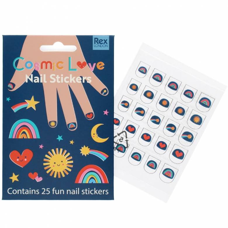 Cosmic Love Nail Stickers 3+