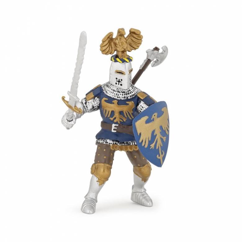 Crested Blue Knight - Papo Fantasy Figure