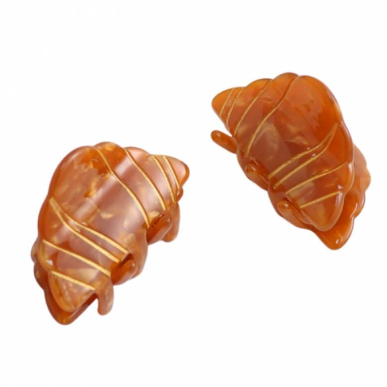 Croissant - Pair Of Claw Hair Clips