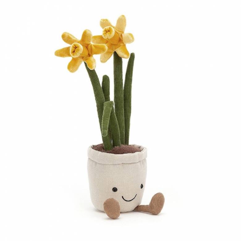 Daffodil Plant In Pot Amusable Soft Toy By Jellycat