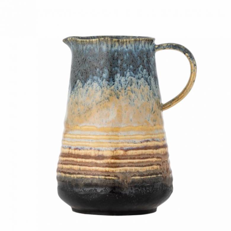 Dana Stoneware Jug In Blue