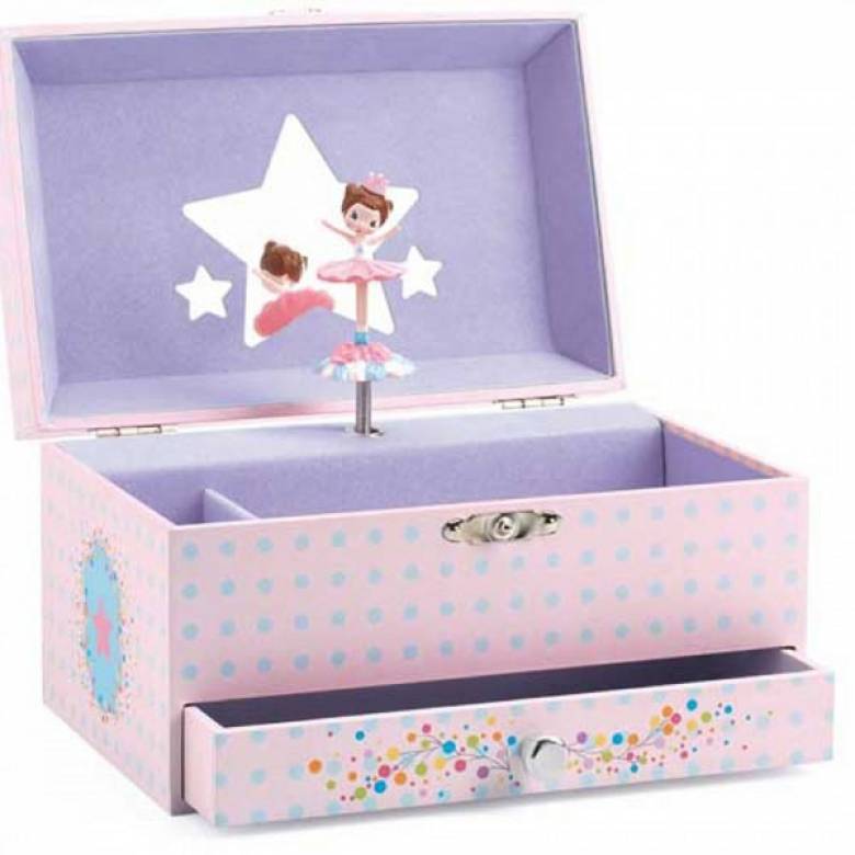 Dancer Music Box With Drawer By Djeco