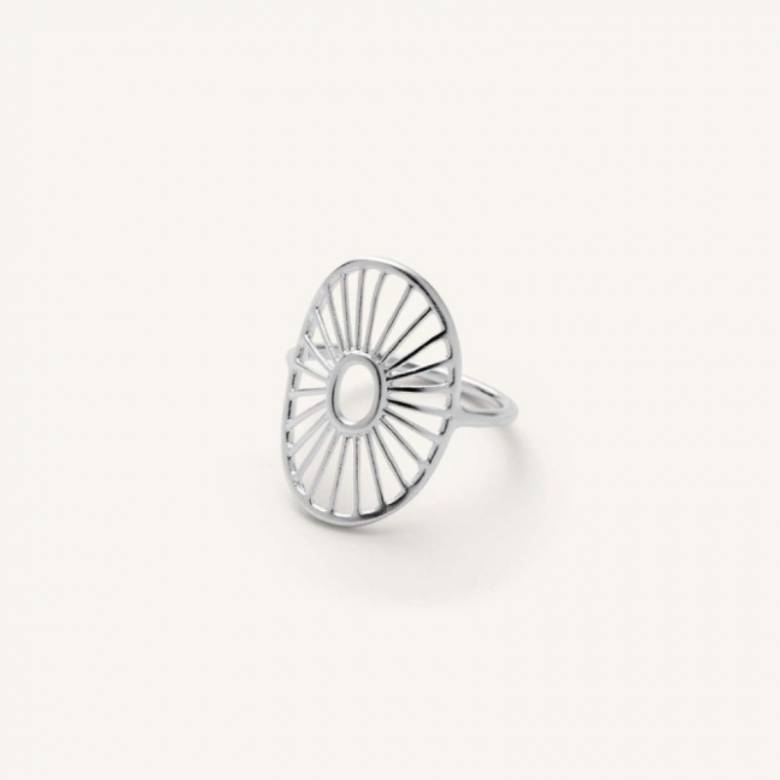 Daylight Signature Ring In Silver s48 By Pernille Corydon