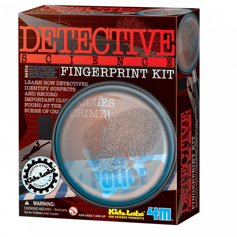 Detective Finger Print Kit for Spys - Kidz Labs