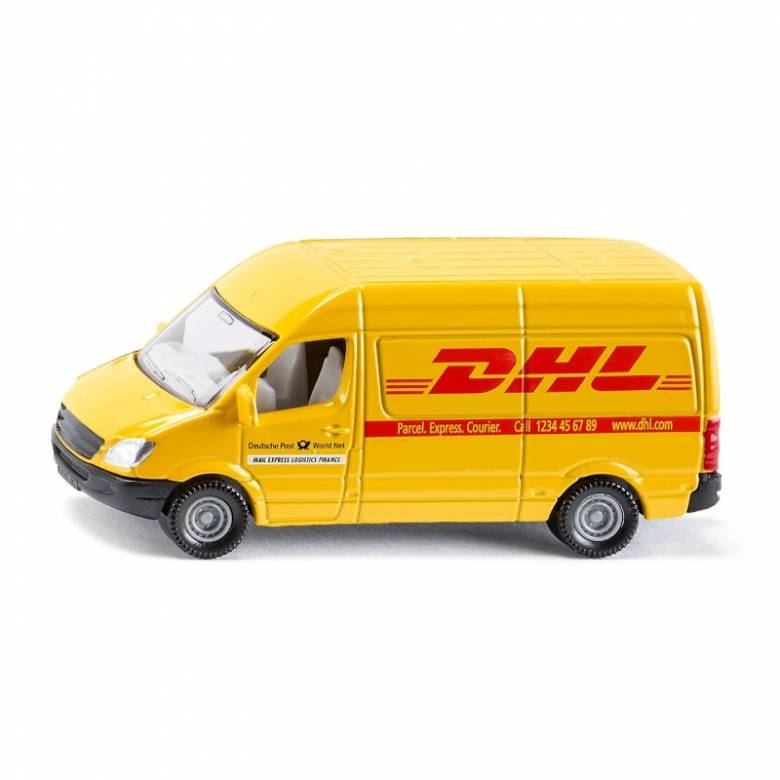 DHL Express Post Van - Single Die-Cast Toy Vehicle 1085 3+