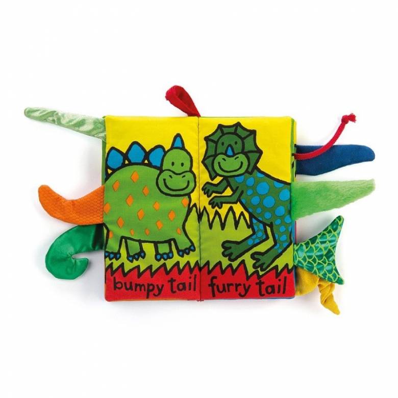 Dino Tails Soft Fabric Book By Jellycat 0+