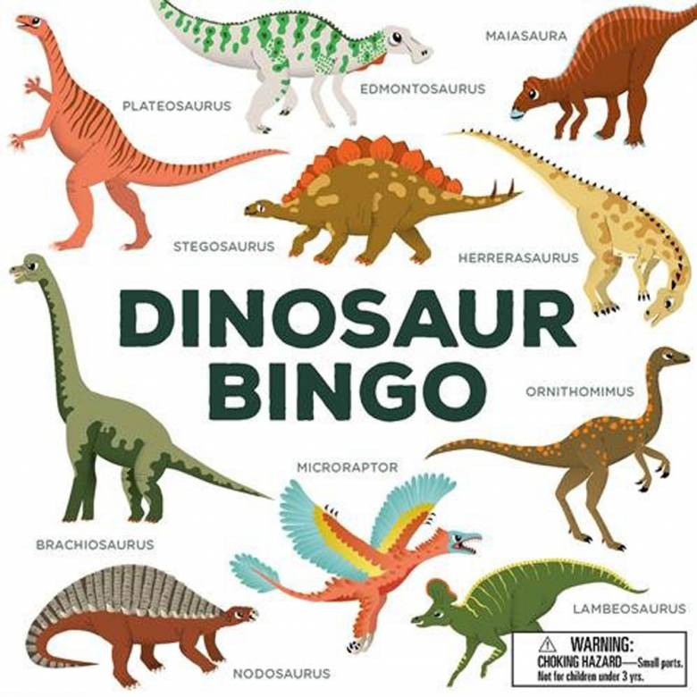 Dinosaur Bingo 6+