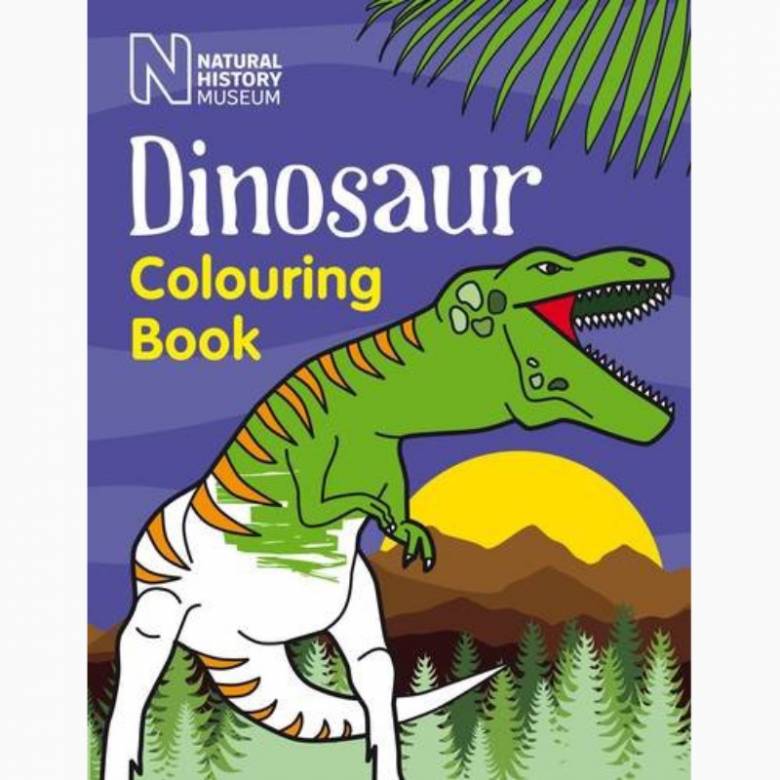 Dinosaur Colouring Book (NHM) - Paperback Book