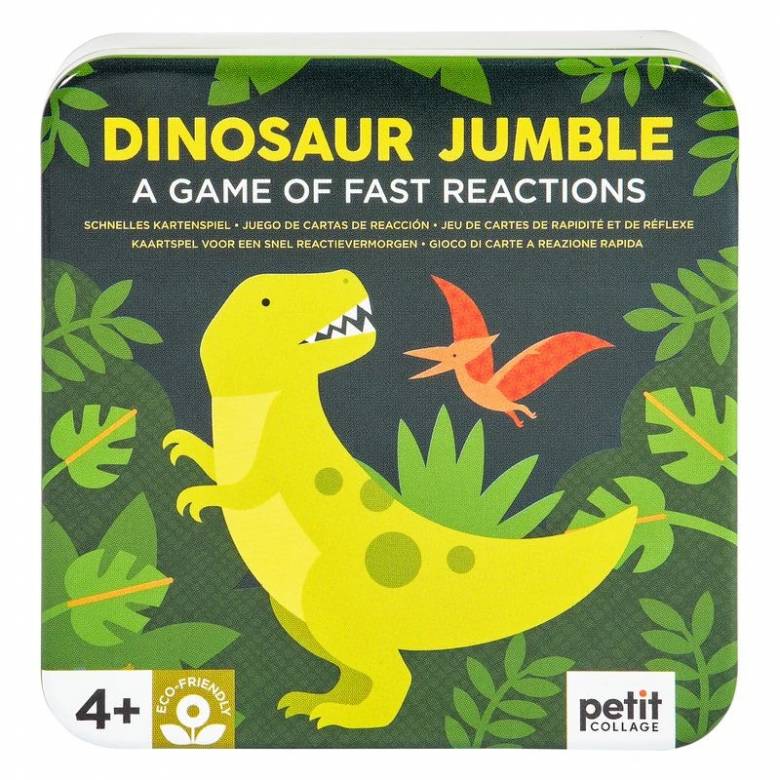 Dinosaur Jumble - A Game Of Fast Reactions Card Game 4+